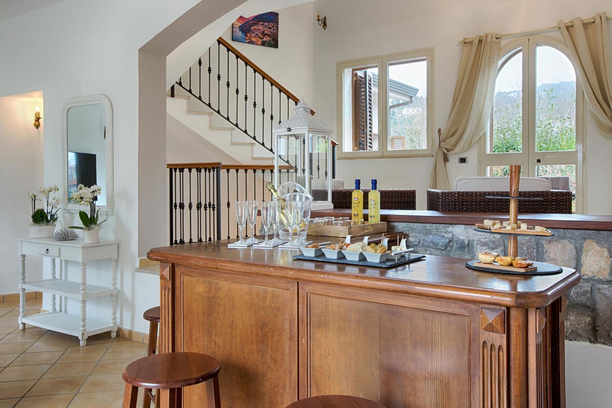 מסה לוברנסה Villa Spartano Sant'Agata Sui Due Golfi Massalubrense מראה חיצוני תמונה